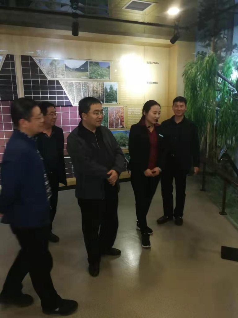 省林业局昝林森副局长来我园调研