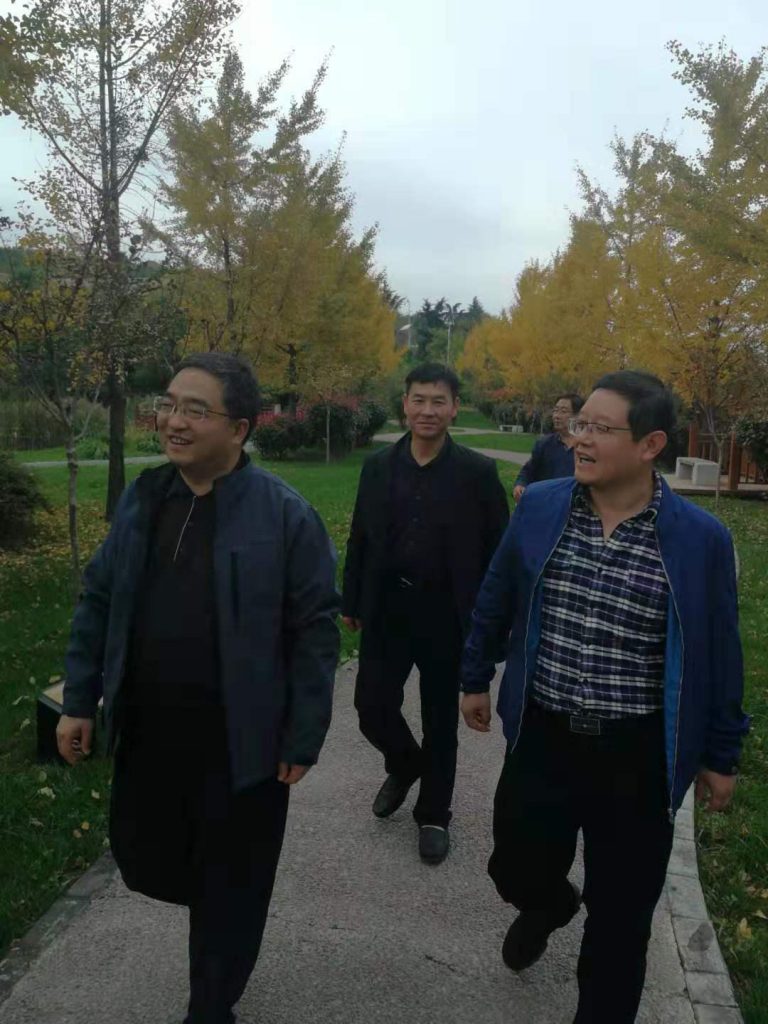 省林业局昝林森副局长来我园调研