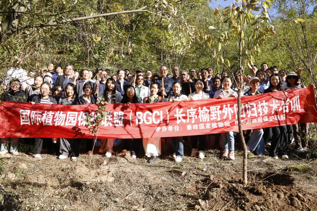 国际植物园保护联盟（BGCI）中国项目规划研讨会暨保护技术培训会在秦岭国家植物园召开